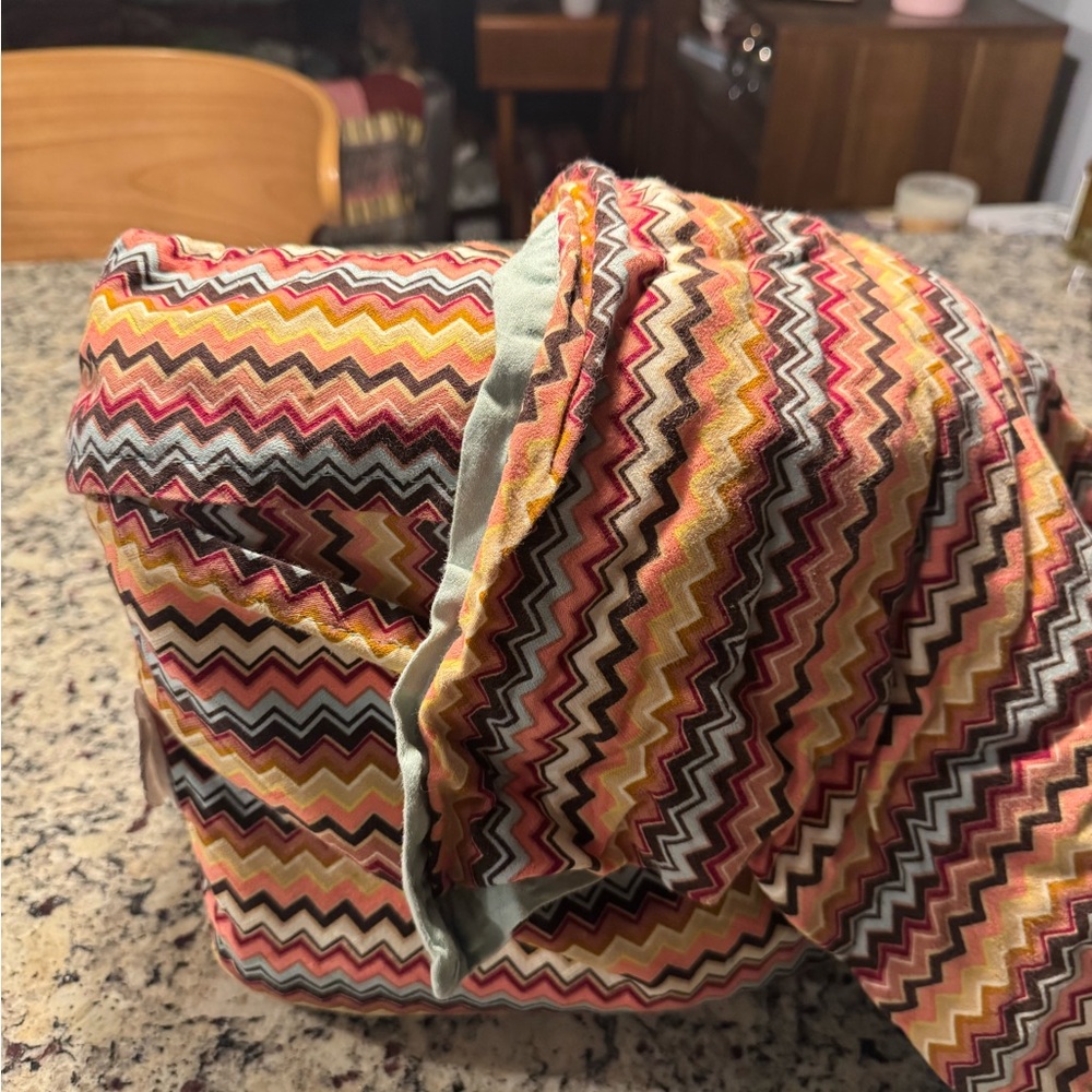 Missoni for Target Zigzag Bedding Full Queen👸Duvet & 2 pillowshams🛌Get to Bed! - Picture 7 of 11